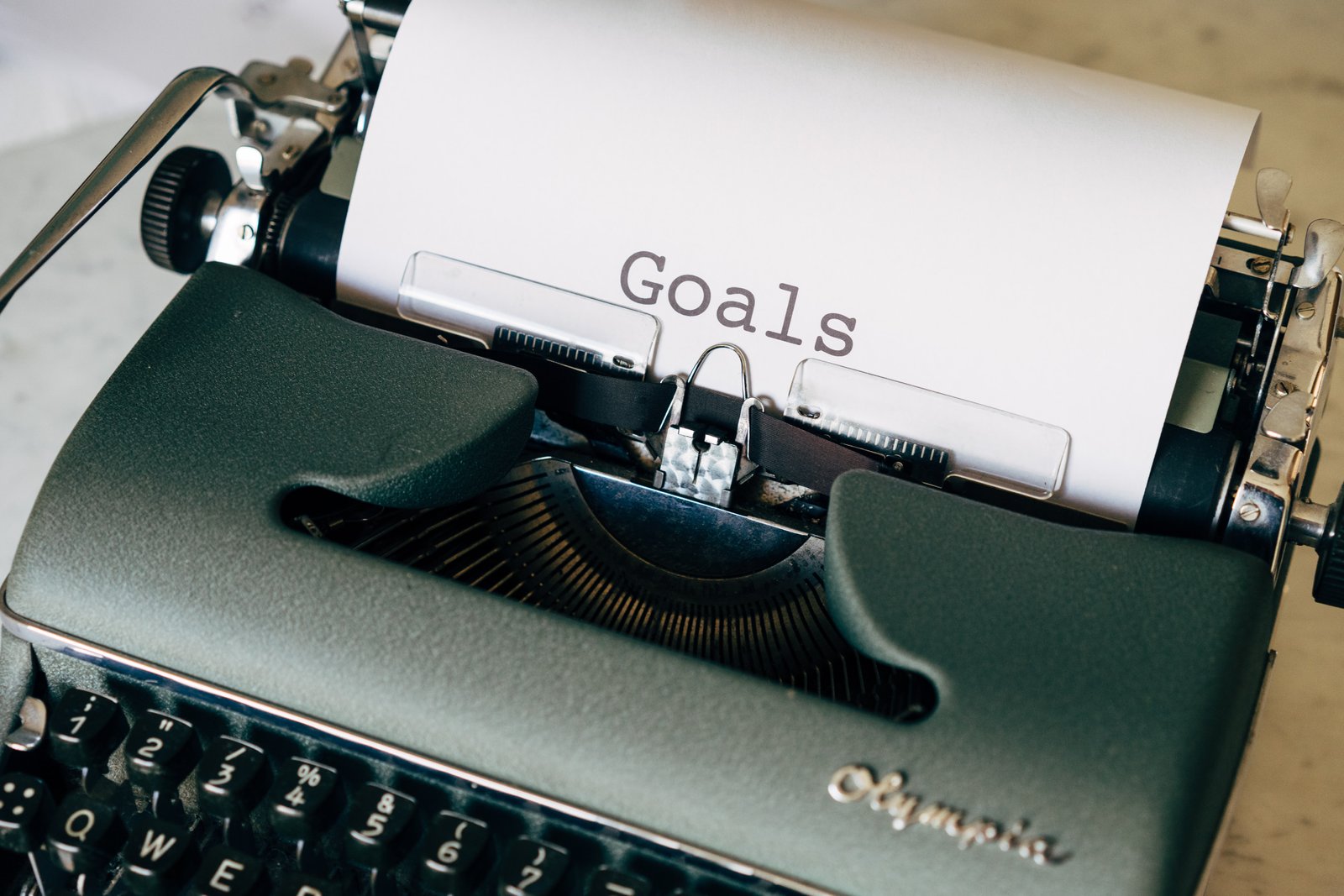 écrire pour poser ses objectifs